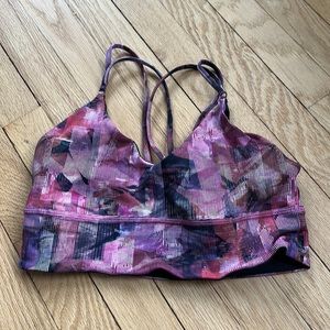 LULULEMON Energy Bra Longline Size 10